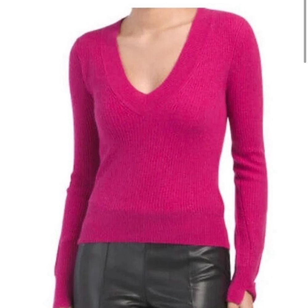 Rag & Bone 100% Cashmere V-Neck Sweater - Size XS